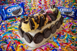 Small Cookie Overload Cake