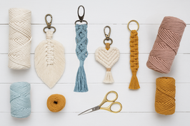 Makramee Anhänger Workshop,