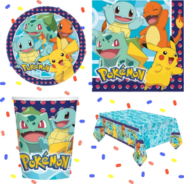 Kit Déco Table Anniversaire Pokemon