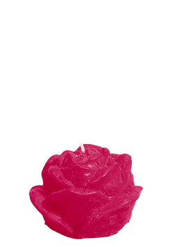 Würfelwachskerze "Rose" | 11 Farben