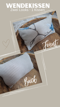 Wendekissen Spitze/Beige
