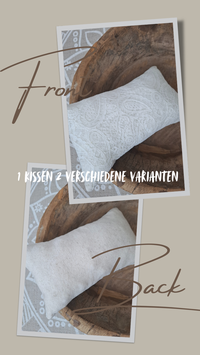 Wendekissen Spitze/Beige
