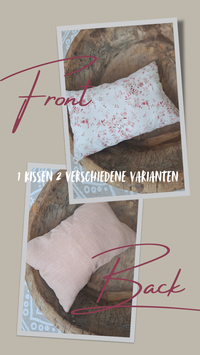 Wendekissen Blumen/Rosa