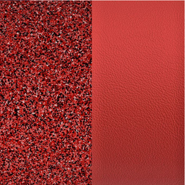 Les Georgettes | Ledereinsatz | glitter red/scarlet | 7030185 99F8 000