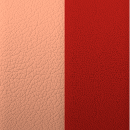 Les Georgettes | Ledereinsatz | candy floss/acid red | 7021458 99D9 000