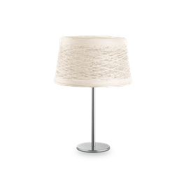 LÁMPARA SOBREMESA BASKET BEIGE 475-BASKET/TL1