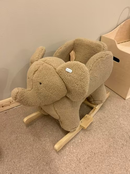 Hobbel Olifant Teddy Taupe