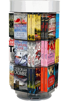 Tisch-Drehsäule  -  Taschenbücher