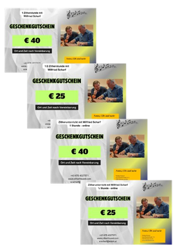 Geschenkgutscheine