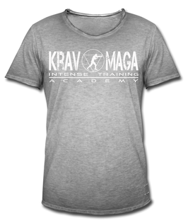 T-Shirt Herren Vintage (Krav Maga)