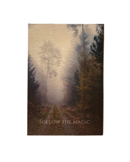 Grußkarte - "Follow the Magic"