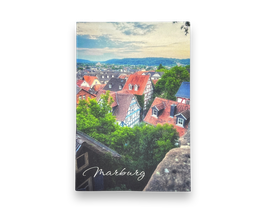 Grußkarte - "Über den Dächern von Marburg"