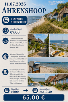 11.07.2026 Ahrenshoop