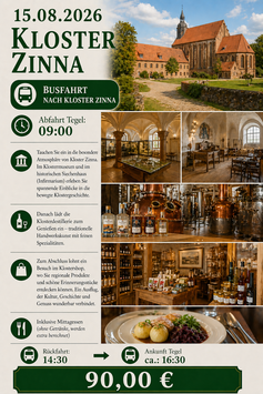 15.08.2026 Kloster Zinna
