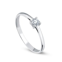 JANARI FINE JEWELLERY Solitär Ring mit Diamant - J0038