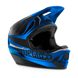 Bluegrass Downhillhelm Metallic Blue