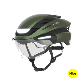 Lumos Ultra (Mips) E-bikehelm mit Visier /Green