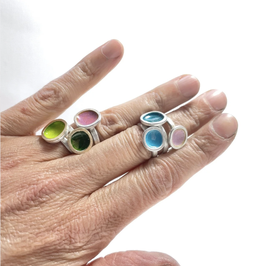 "Swing" Ringe Emaille