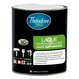 Peinture Laque  Antirouille Haute performance THEODORE PRO G