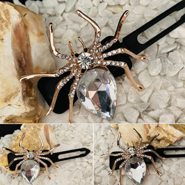 " Fantastic Rhinestone Spider "  11 kristall