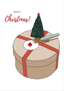 Weihnachtskarte Geschenk PDF