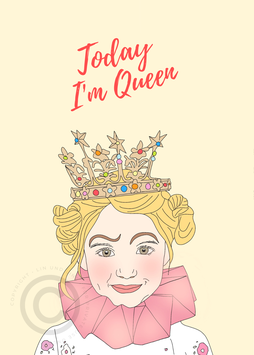 Einladung Today I'm Queen PDF