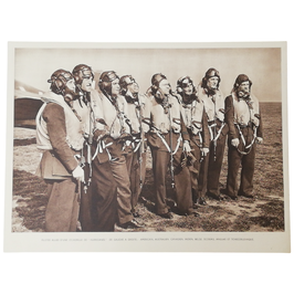Affiche - 'Pilotes allies d'une escadrille de 'Hurricanes''