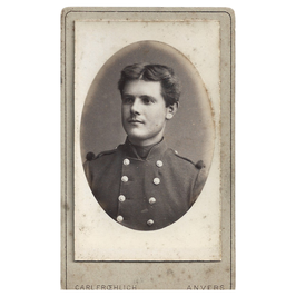 CDV Belgisch soldaat - Antwerpen