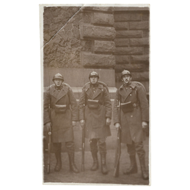 Groepsfoto Belgisch soldaten