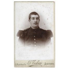 CDV Belgisch soldaat - Antwerpen