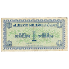 Oostenrijk - Alliierte Militärbehörde - 1 Shilling - Serie 1944