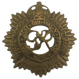 Canadian Army - Royal Canadian Service Corps Cap Badge