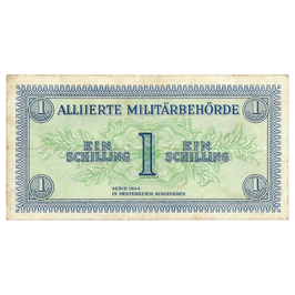 Oostenrijk - Alliierte Militärbehörde - 1 Shilling - Serie 1944