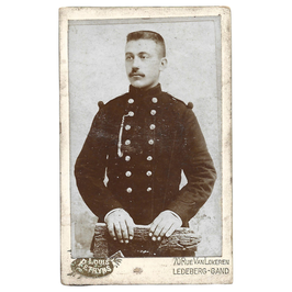CDV Belgisch soldaat - Ledeberg-Gent