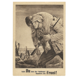 Nicht DU bist der Maßstab! Sondern die FRONT!