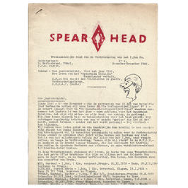 Spear Head - Oorlogsvrijwilligerskrantje - 1949