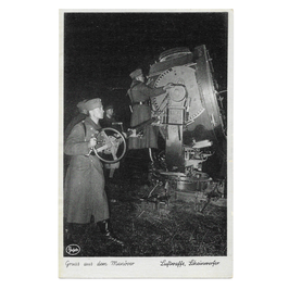 Gruss aus dem Manöver - Luftwaffe, Scheinwerfer