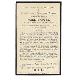 Doodsprentje van 'Paul Provo'