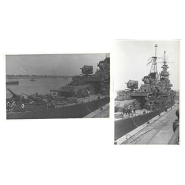 Antwerpen - oorlogsschip 'U.S.S. Augusta' (Truman)