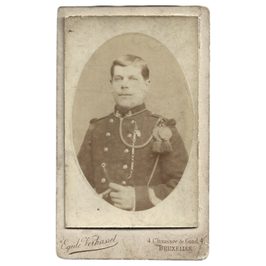 CDV Belgisch soldaat - Brussel
