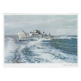 Vedette rapide en mer