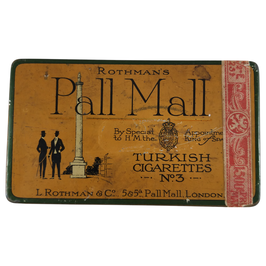 Pall Mall - Turkish Cigarettes N°3 - box