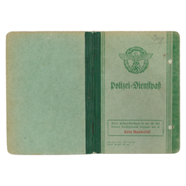 Polizei Dienstpaß - Hamburg