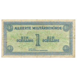 Oostenrijk - Alliierte Militärbehörde - 1 Shilling - Serie 1944
