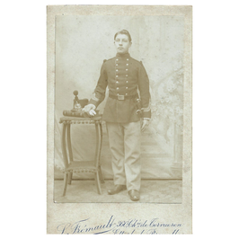 CDV Belgisch soldaat - Etterbeek