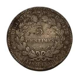 Frankrijk - 5 Centimes - 1897