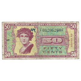 USA - Military Payment Certificate - 50 Cents