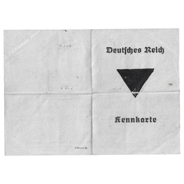 Deutsches Reich - Kennkarte