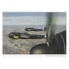 Stukas DO 217 en vol vers l'ennemi