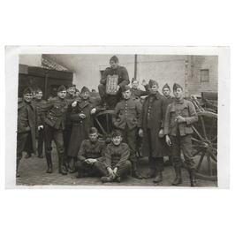 Groepsfoto Belgisch soldaten